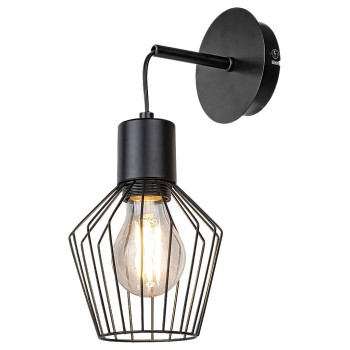 Aplica de perete Rabalux 3538 Belano E27 1x MAX 40W negru