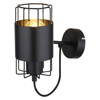 Aplica de perete Rabalux 3123 Dimitri E27 1x MAX 40W negru