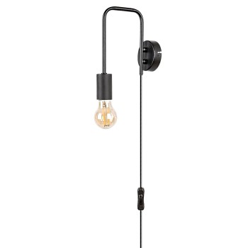 Aplica de perete Rabalux 71022 Manzur E27 1x MAX 40W negru