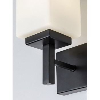 Aplica de perete pentru baie Rabalux 71061 Zenkai E14 1X MAX 10W negru mat