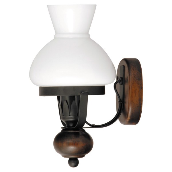 Aplica de perete Rabalux 7077 Petronel E27 1x MAX 60W negru mat