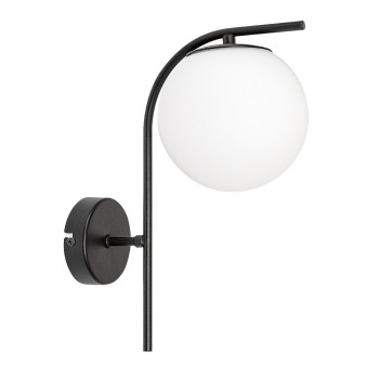 Aplica de perete Rabalux 71139 Ghita E27 1x MAX 20W negru