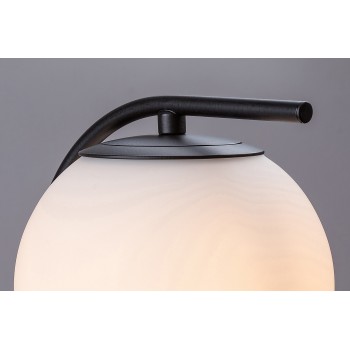 Aplica de perete Rabalux 71139 Ghita E27 1x MAX 20W negru