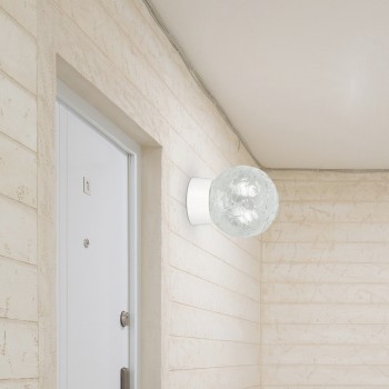 Aplica de perete Rabalux 2431 Grace E27 1x MAX 60W alb