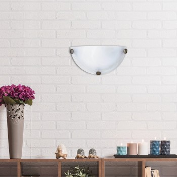 Aplica de perete Rabalux 3003 Alabastro E27 1x MAX 60W sticla alabastra alba