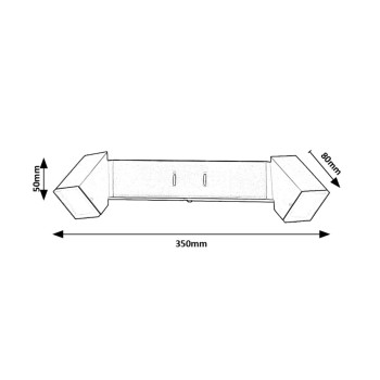 Aplica de perete LED Rabalux 71271 Kessy 320lm 3000K negru