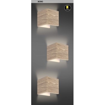 Aplica de perete LED Rabalux 3090 Cinnamon 340lm 3000K stejar