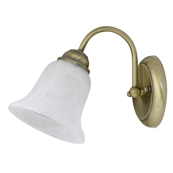 Aplica de perete Rabalux 7371 Francesca E14 1x MAX 40W bronz