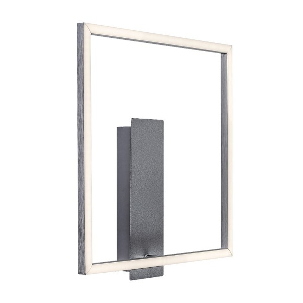 Aplica de perete LED Rabalux 71011 Tumnus 1060lm 4000K argintiu/ aluminiu slefuit