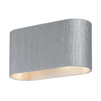Aplica de perete Rabalux 7025 Kaunas G9 1x MAX 10W aluminiu slefuit