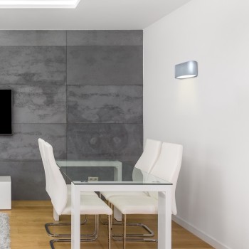 Aplica de perete Rabalux 7025 Kaunas G9 1x MAX 10W aluminiu slefuit