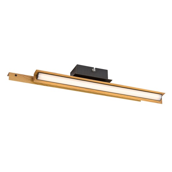 Aplica de perete LED Rabalux 71045 Remiel 760lm 3000K negru mat