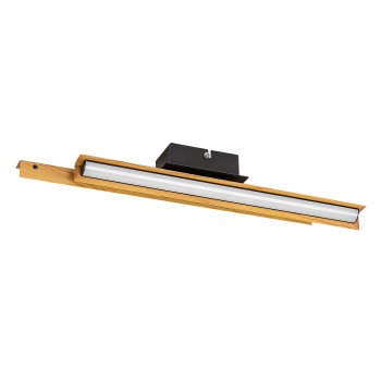 Aplica de perete LED Rabalux 71045 Remiel 760lm 3000K negru mat
