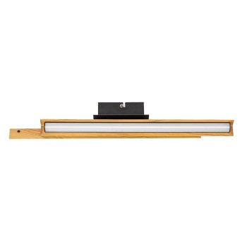 Aplica de perete LED Rabalux 71045 Remiel 760lm 3000K negru mat