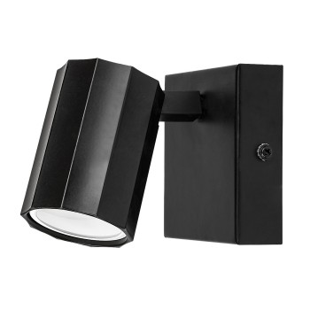 Aplica de perete Rabalux 73023 Rogelio GU10 1X MAX 5W negru mat