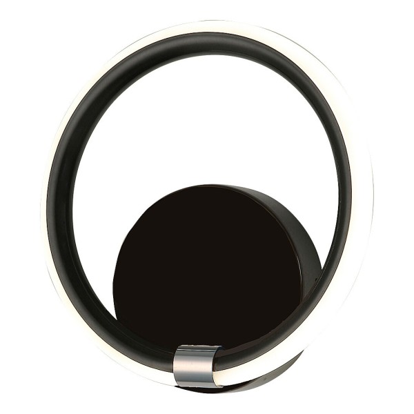 Aplica de perete LED Rabalux 6969 Willow 750lm 4000K negru mat