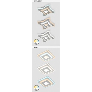 Plafoniera LED Rabalux 6960 Taneli 880lm 3000-6000K alb - 1