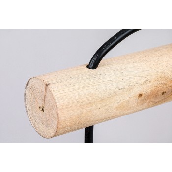 Aplica de perete Rabalux 71025 Rattan E27 1x MAX 15W negru