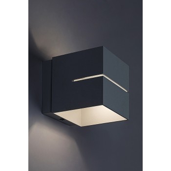 Aplica de perete Rabalux 7018 Kaunas G9 1x MAX 10W alb mat