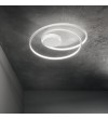 Plafoniera IDEAL LUX OZ PL DALI 304519, LED 48W, 5200lm, 3000K, alb
