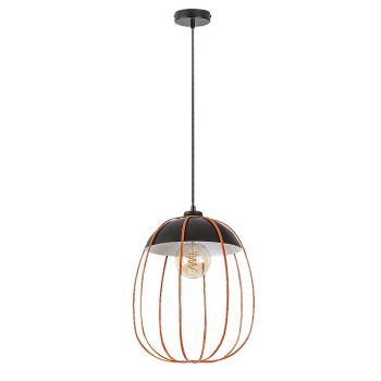 Pendul Rabalux 72034 Svens E27 1x MAX 60W negru mat
