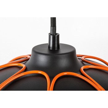 Pendul Rabalux 72034 Svens E27 1x MAX 60W negru mat