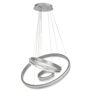 Pendul LED Rabalux 2230 Avalon 4730lm 4000K aluminiu slefuit