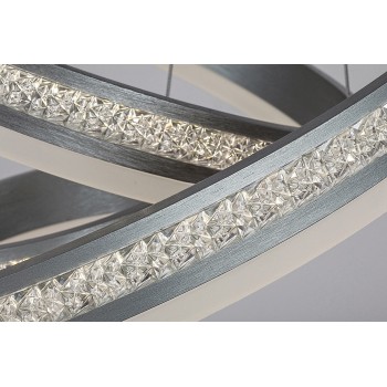 Pendul LED Rabalux 2230 Avalon 4730lm 4000K aluminiu slefuit