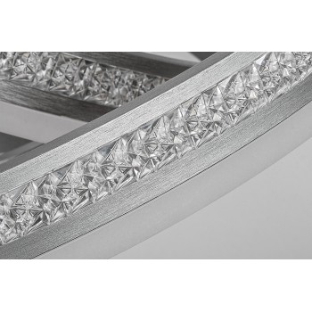 Pendul LED Rabalux 2230 Avalon 4730lm 4000K aluminiu slefuit