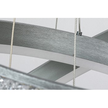 Pendul LED Rabalux 2230 Avalon 4730lm 4000K aluminiu slefuit