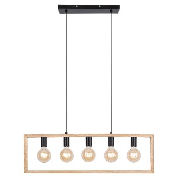 Pendul Rabalux 2294 Indigo E27 5x MAX 40W negru