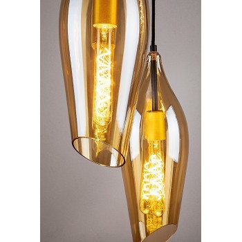Pendul Rabalux 72203 Bellini E27 3x MAX 60W negru