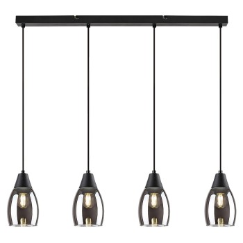 Pendul Rabalux 72184 Ilmari E27 4x MAX 15W negru