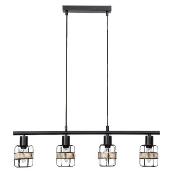 Pendul Rabalux 5284 Indiana E14 4x MAX 25W negru