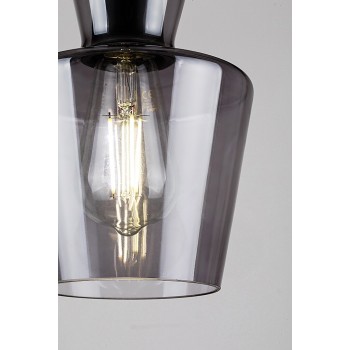 Pendul Rabalux 72161 Abra E27 1x MAX 60W negru mat