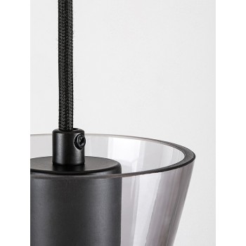 Pendul Rabalux 72161 Abra E27 1x MAX 60W negru mat