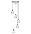 Plafoniera IDEAL LUX CELINE PL4 044293, E27 4x60W, alb