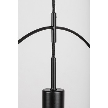 Pendul Rabalux 72019 Dilara E27 3x MAX 40W negru mat