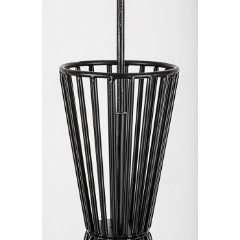 Pendul Rabalux 72005 Leandros E27 1x MAX 60W negru mat