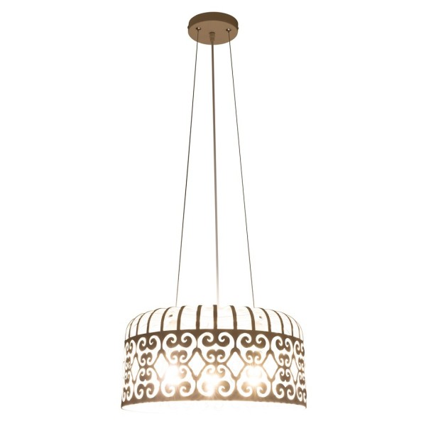 Pendul Rabalux 2163 Alessandra E27 3x MAX 60W alb mat