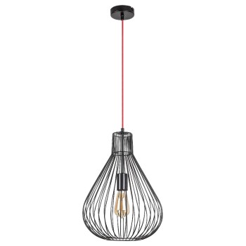 Pendul Rabalux 4754 Zille E27 1x MAX 40W negru mat