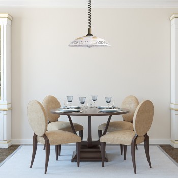 Pendul Rabalux 7640 Etrusco E27 1x MAX 60W bronz