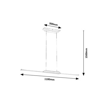 Pendul LED Rabalux 72084 Tamur 2250lm 4000K fag