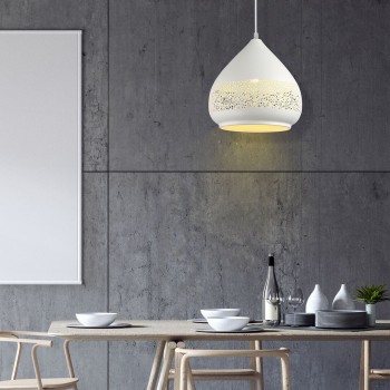 Pendul Rabalux 2279 Kaia E27 1x MAX 40W alb