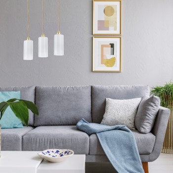 Pendul Rabalux 4480 Panthea E27 3x MAX 40W auriu