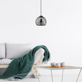 Pendul Rabalux 72132 Cameo E27 1x MAX 60W negru