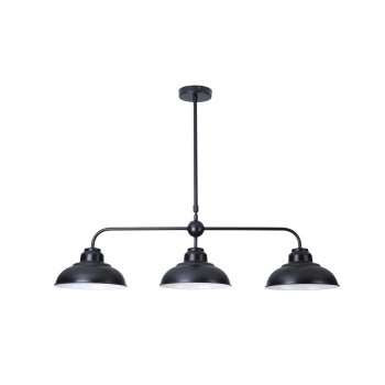 Pendul Rabalux 5309 Dragan E27 3x MAX 60W negru mat