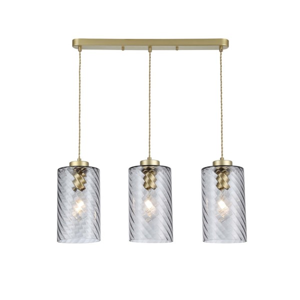 Pendul Rabalux 5229 Sheila E27 3x MAX 40W auriu
