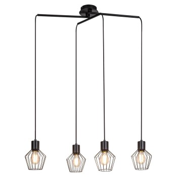 Pendul Rabalux 3540 Belano E27 4x MAX 40W negru
