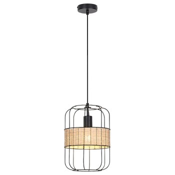 Pendul Rabalux 5283 Indiana E27 1x MAX 40W negru